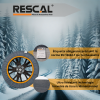 (MEDIUM) Chaussettes à Neige Pneus 225/60 R18, 235/55 R18, 255/40 R19 - Antidérapantes et Homologuées pour Sécurité Maximale -Installation Facile et Alternative aux Chaînes Neige pour Conduite Hivernales