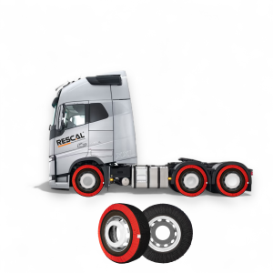 (LARGE) Chaussettes Neige Universelles pour Pneus - Compatibles 225/60 R18, 255/45 R19, 235/55 R18 et Plus - Accessoire Hiver Antidérapant pour Voitures, SUV et Tesla - Alternative Pratique aux Chaînes